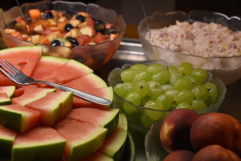 Breakfast buffet