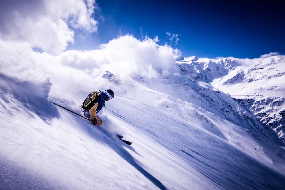 Skiing
