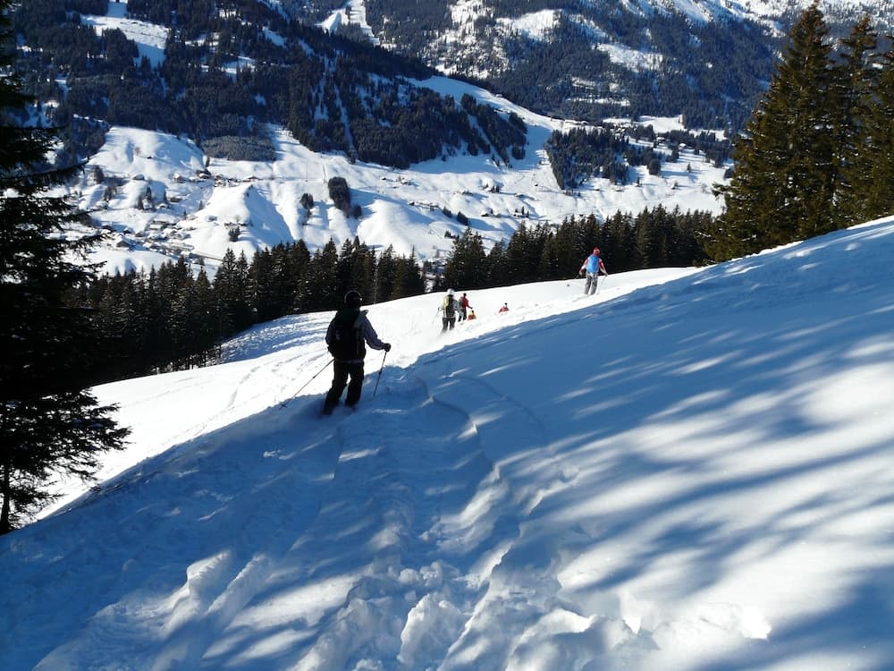 Skiing