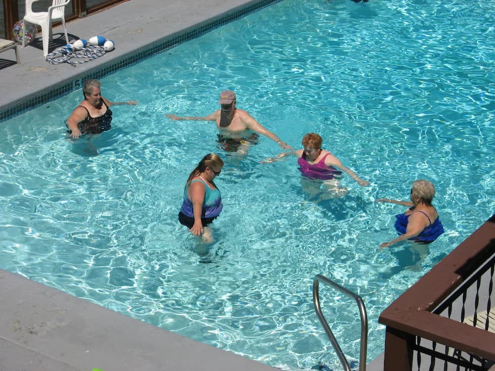 Outdoor pool