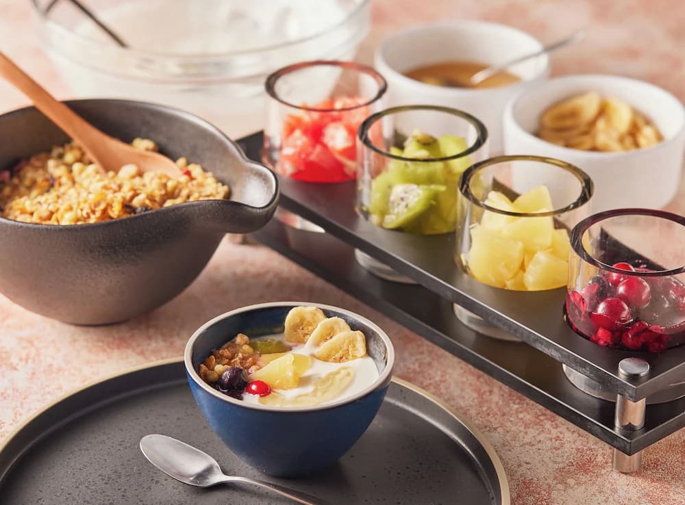 Breakfast buffet