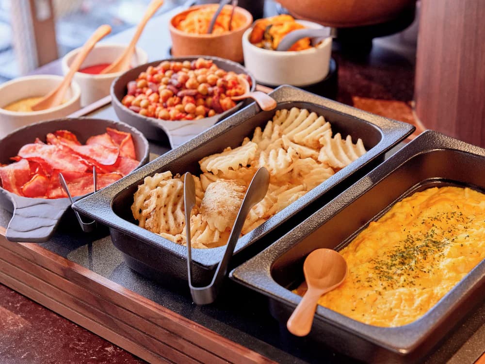 Breakfast buffet