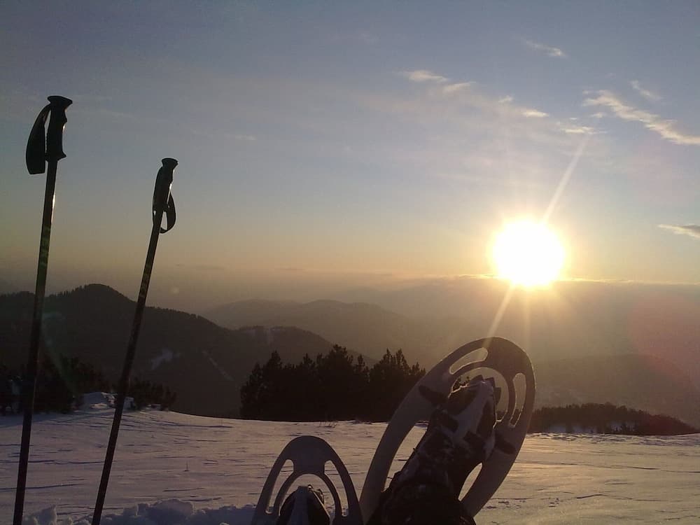 Snowshoeing