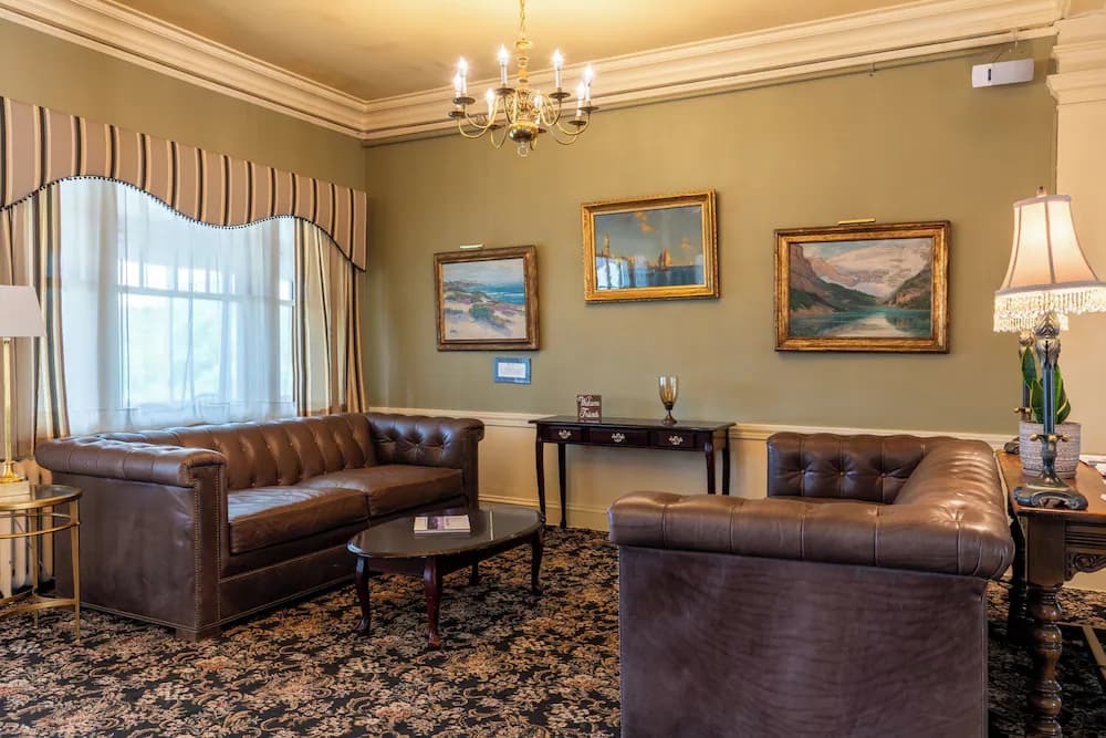 Lobby sitting area