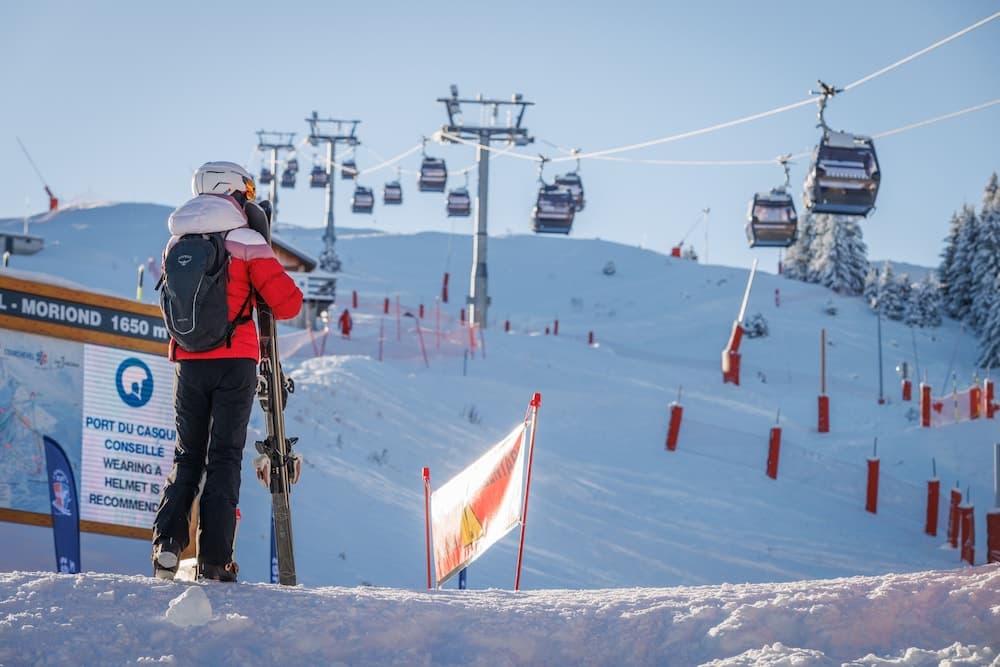 Skiing