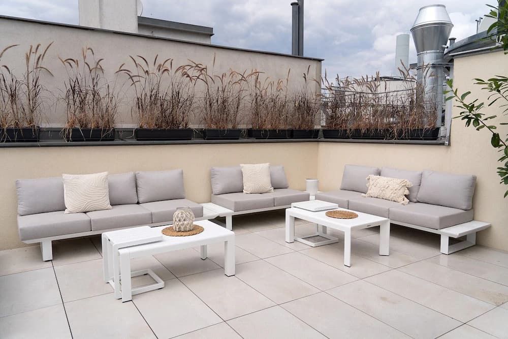 Rooftop terrace