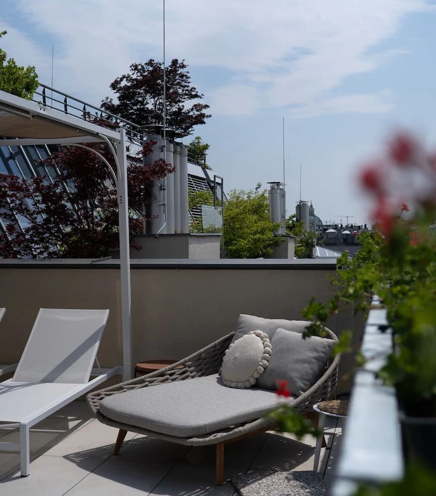 Rooftop terrace