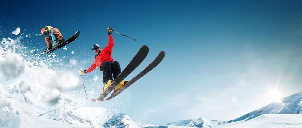 Skiing