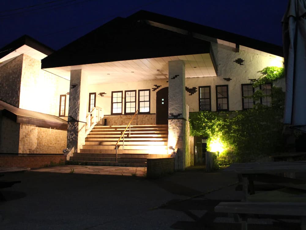 Front of property - evening/night