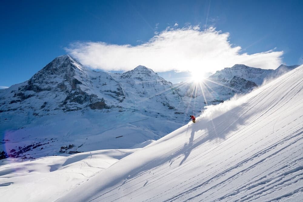 Skiing