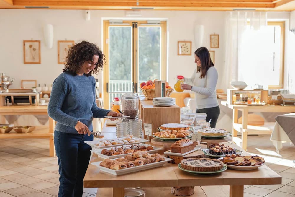 Breakfast buffet