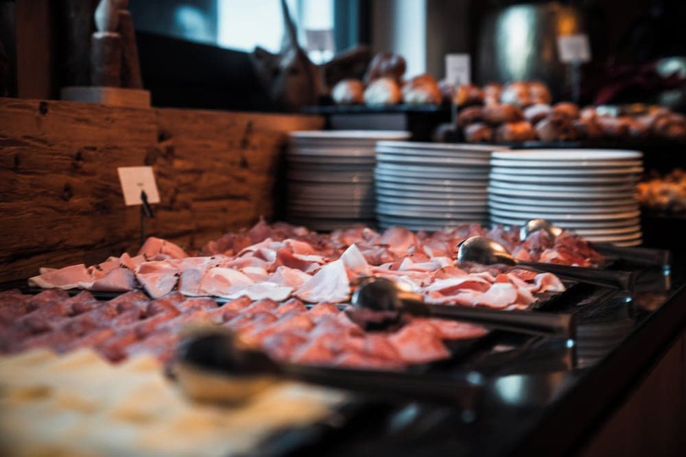 Breakfast buffet