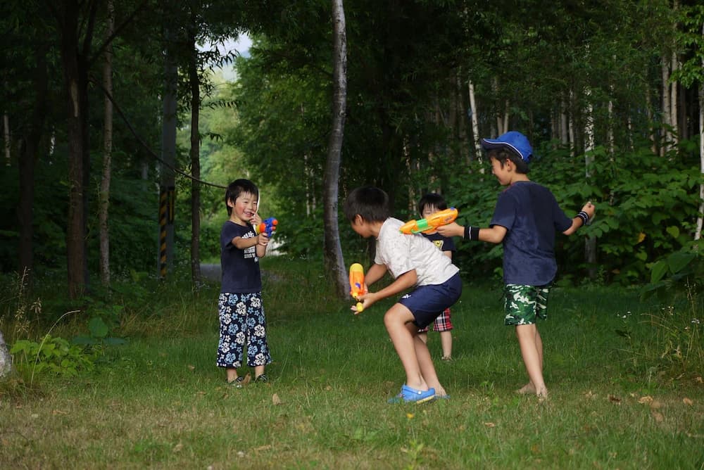 Children's play area - outdoor