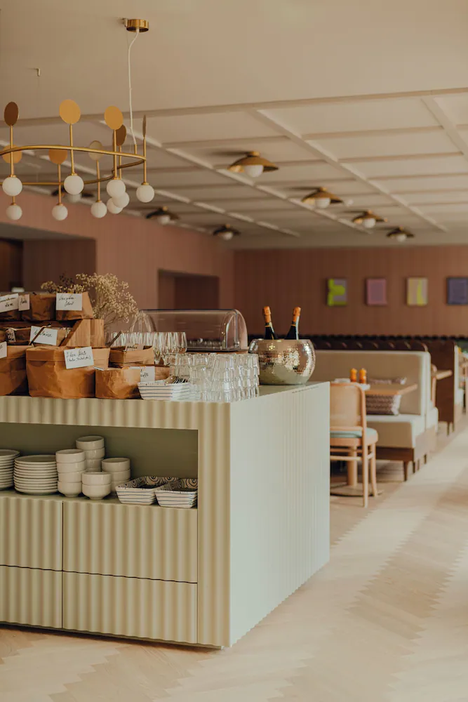 Breakfast buffet