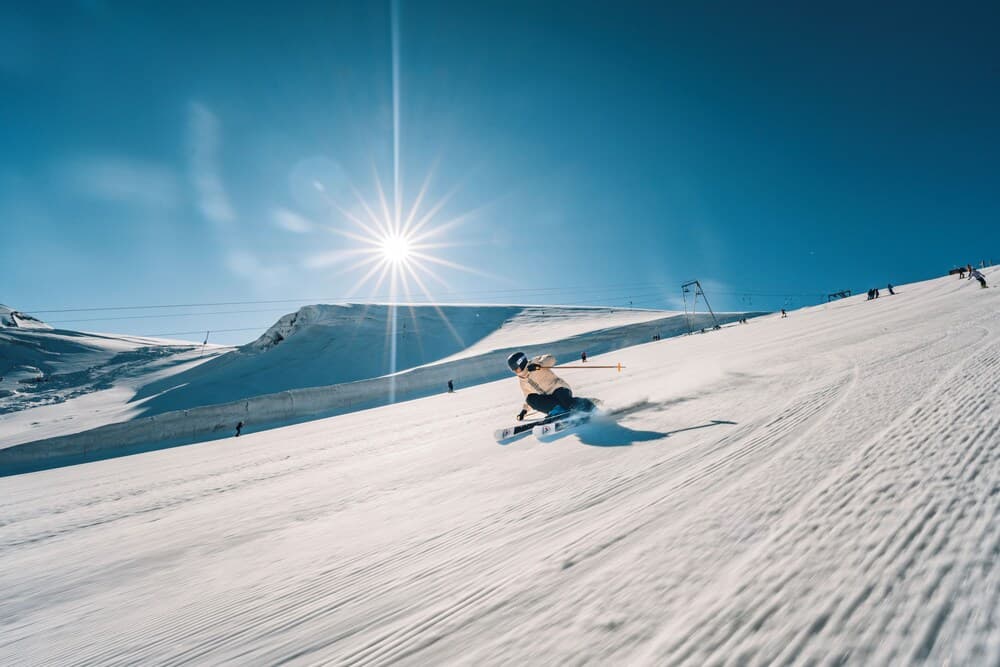Skiing