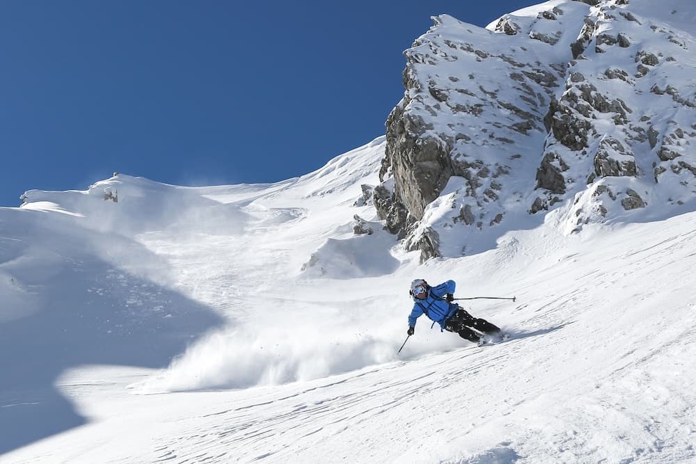 Skiing