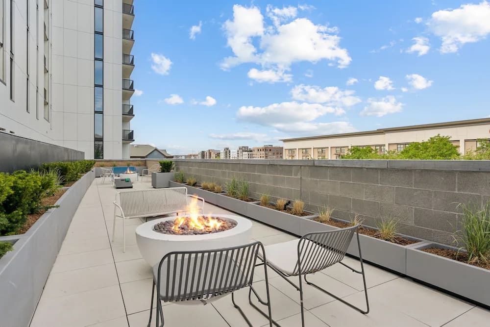 Rooftop terrace