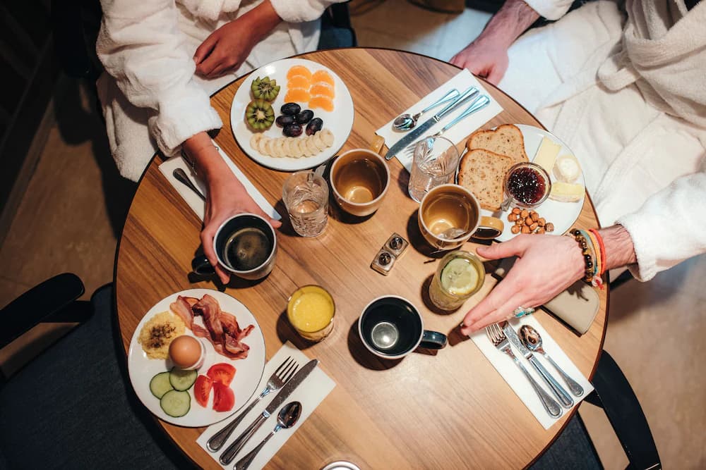 Breakfast buffet