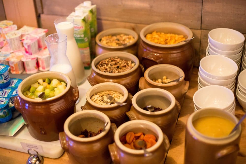 Breakfast area