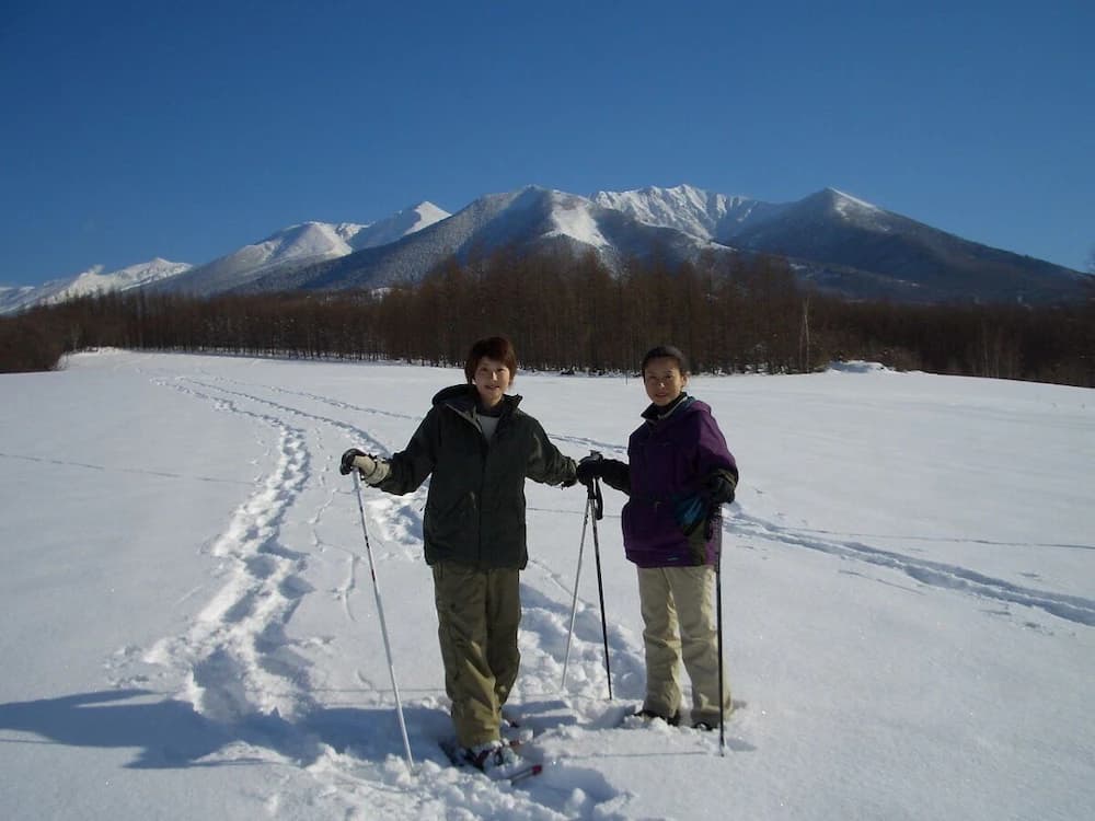 Snowshoeing