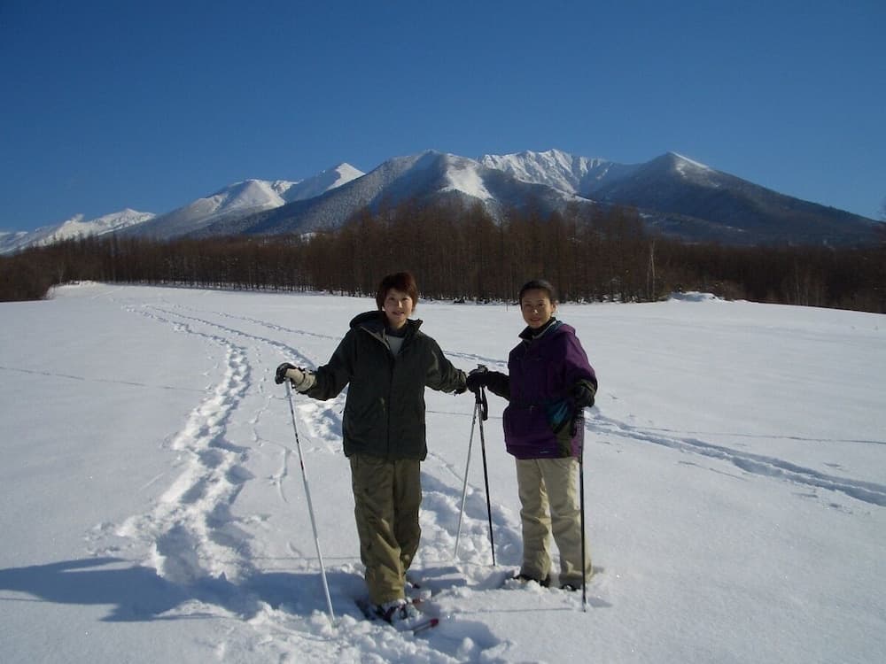 Snowshoeing