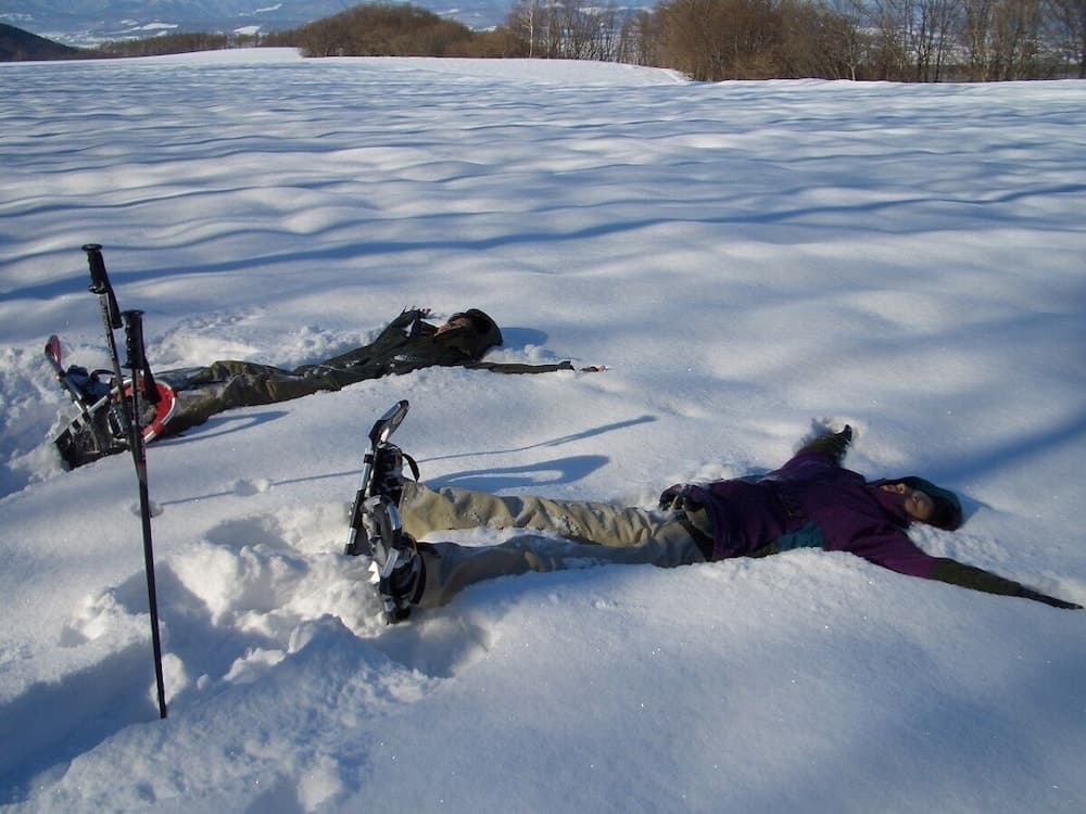Snowshoeing