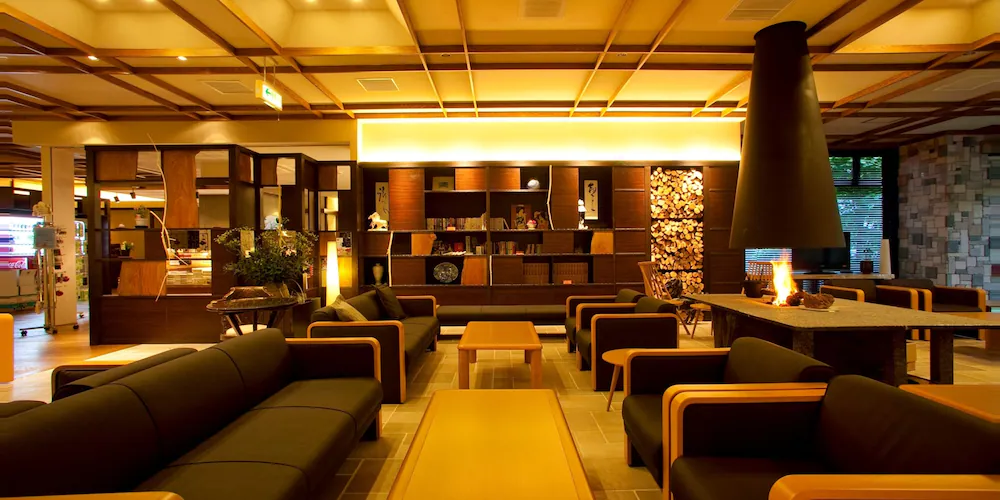 Lobby sitting area