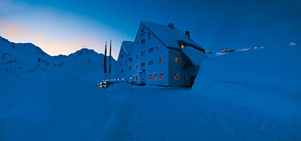 Front of property - evening/night