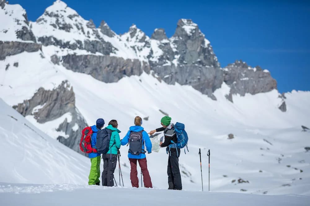 Snowshoeing