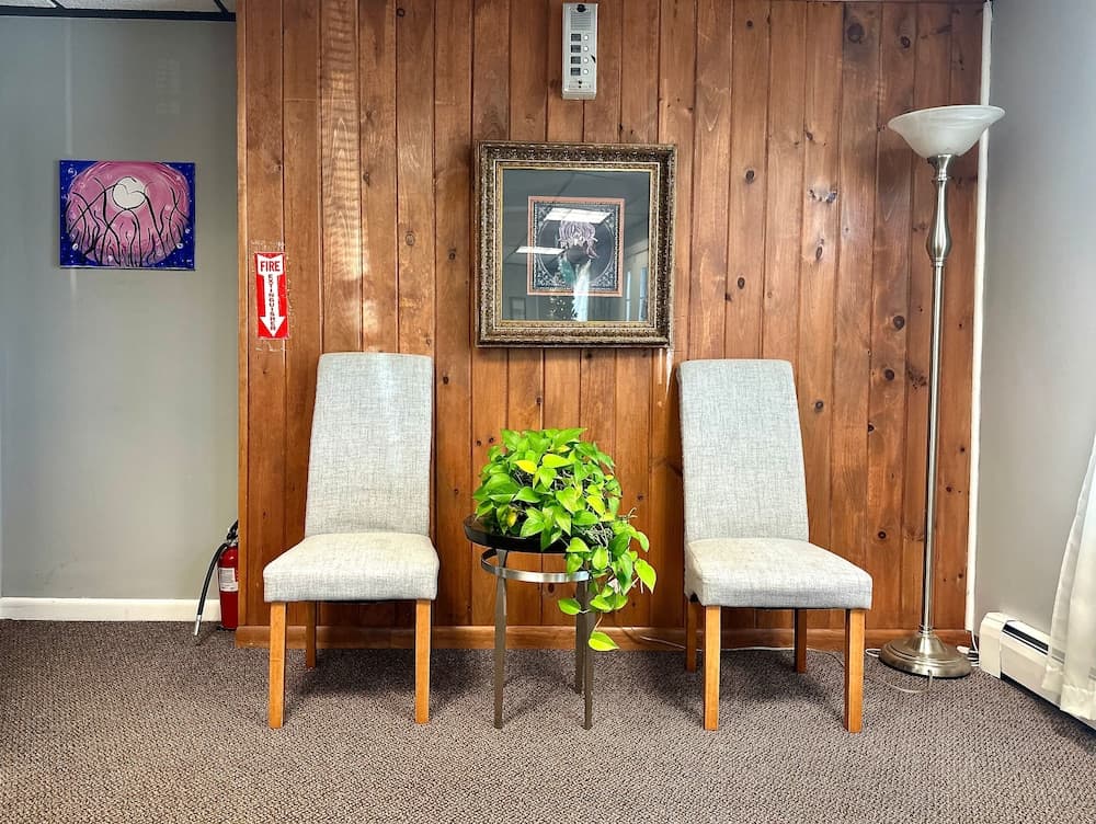 Lobby sitting area