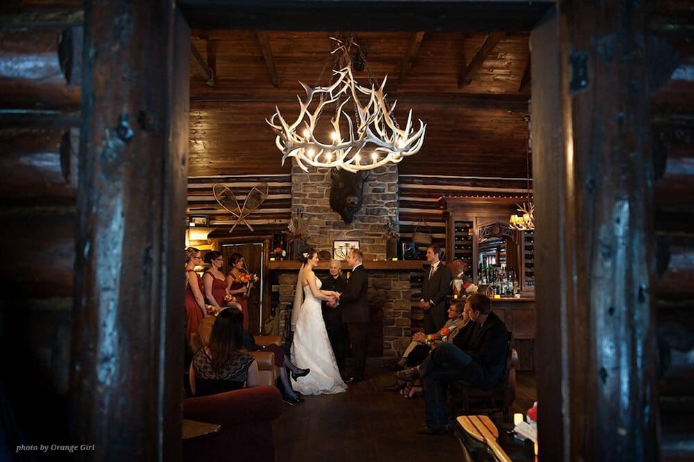 Indoor wedding