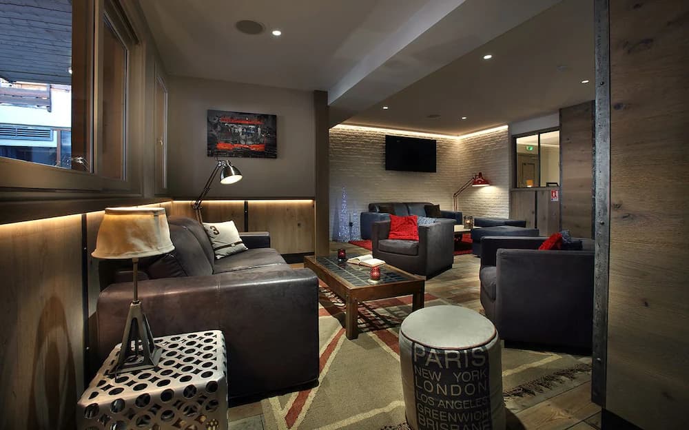 Lobby sitting area