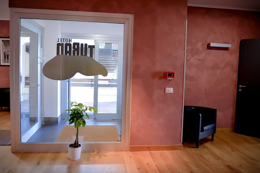 Interior entrance
