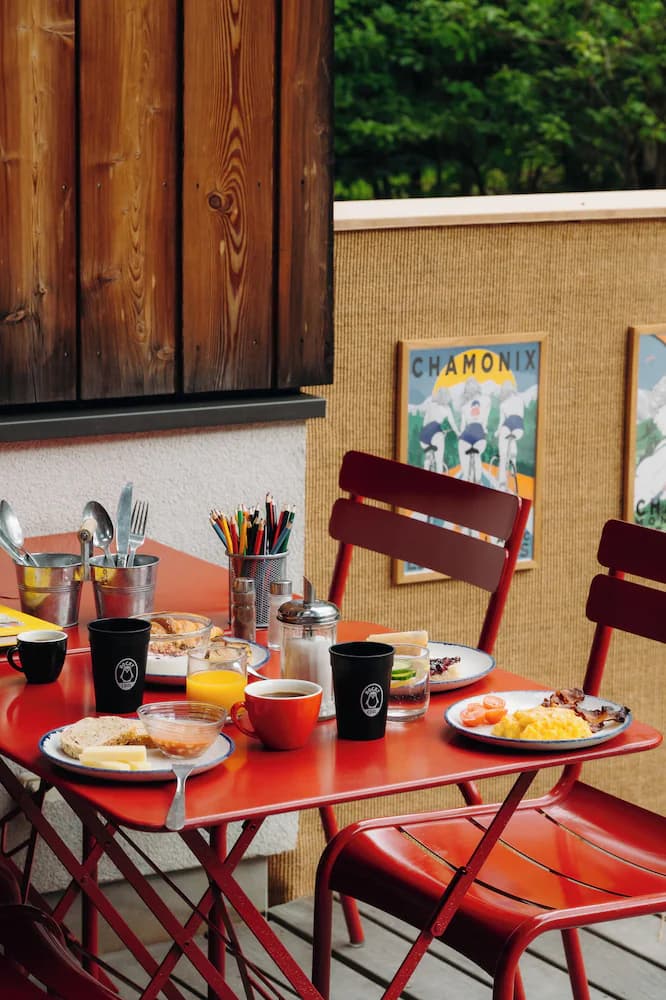 Breakfast buffet