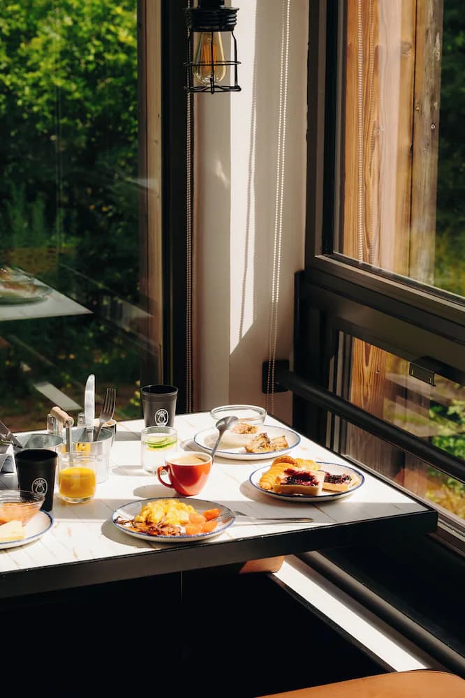 Breakfast buffet