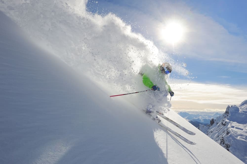 Skiing