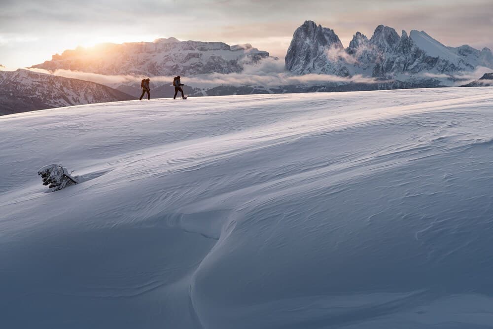 Snowshoeing