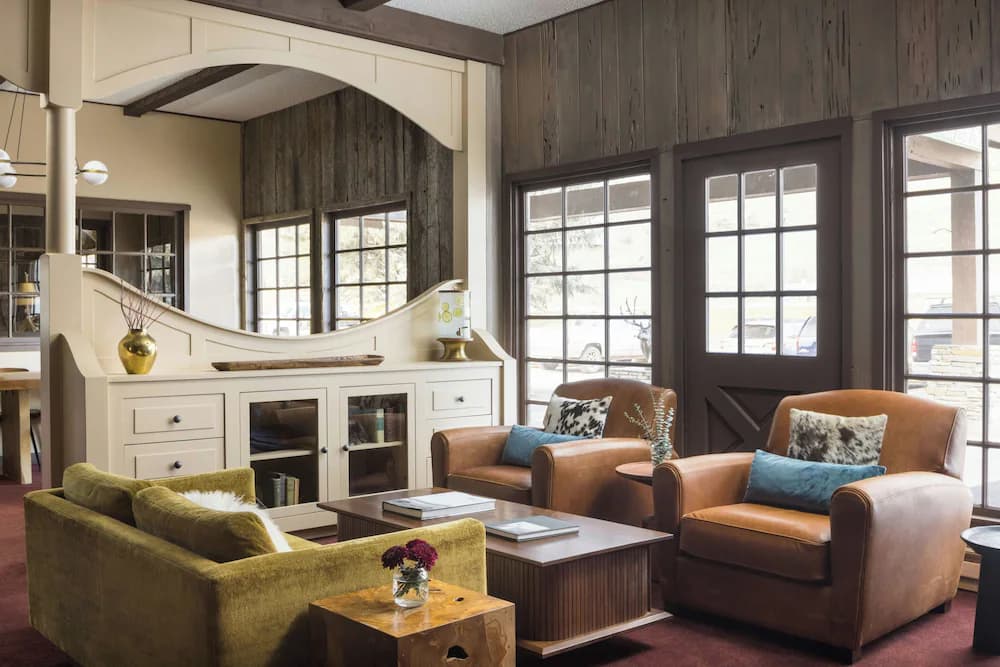 Lobby sitting area