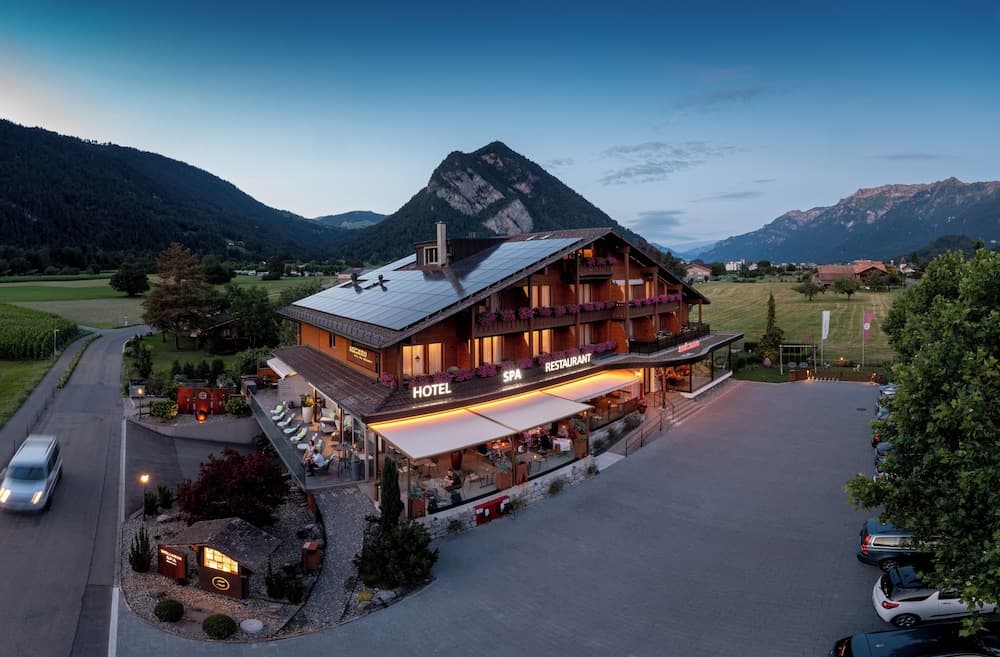 Front of property - evening/night