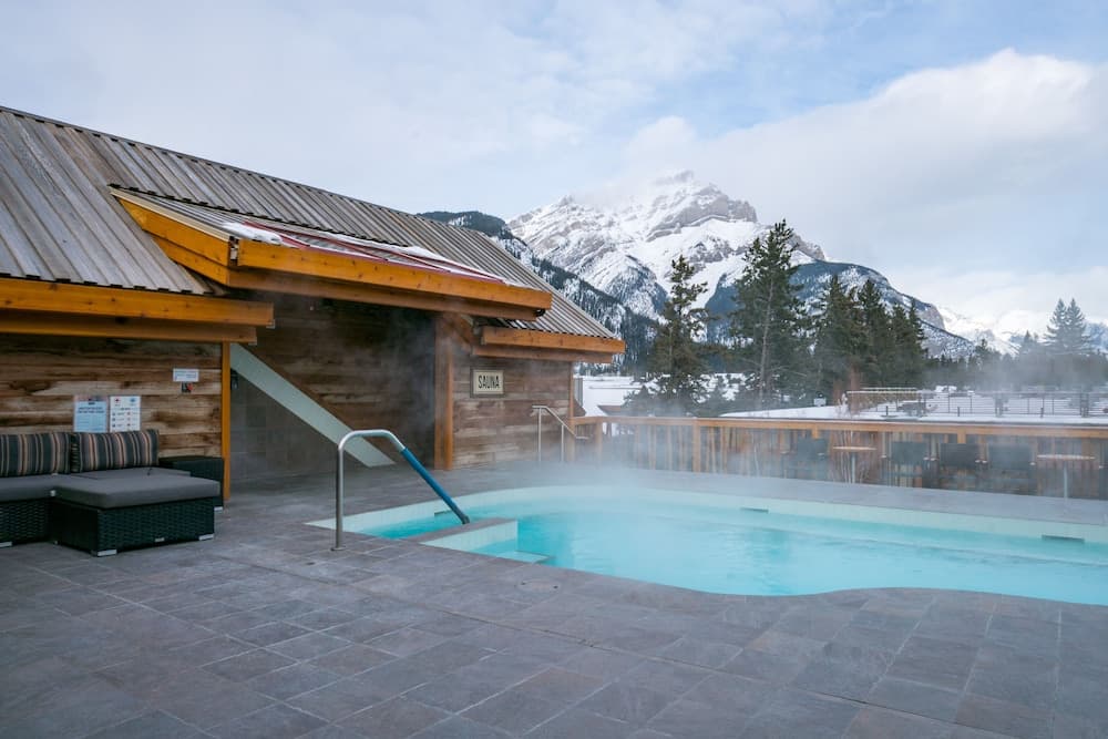 Rooftop pool