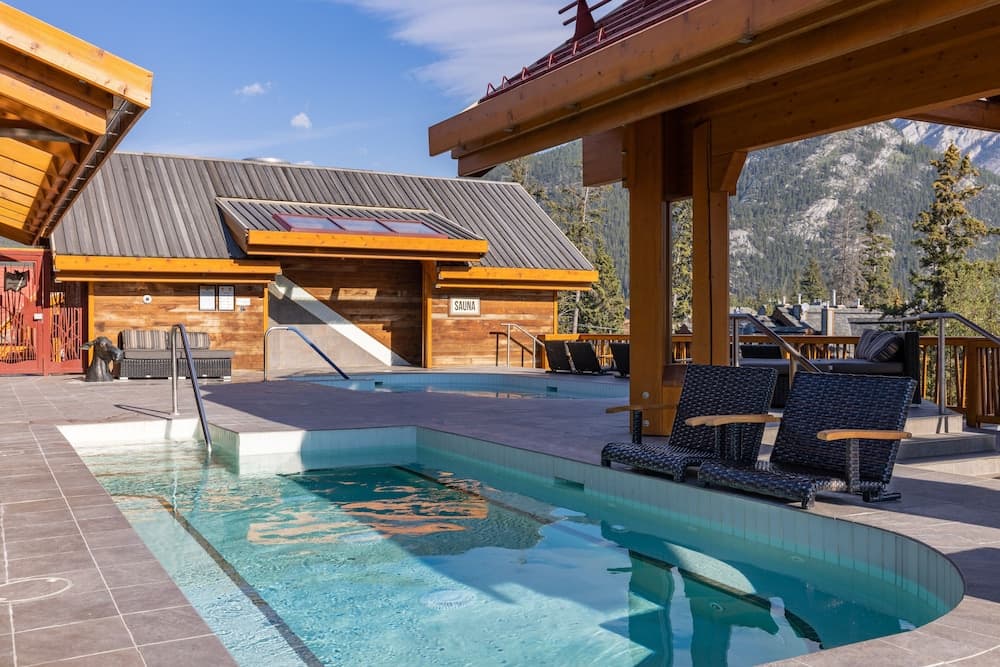 Rooftop pool