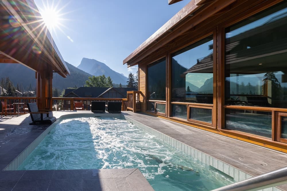 Rooftop pool
