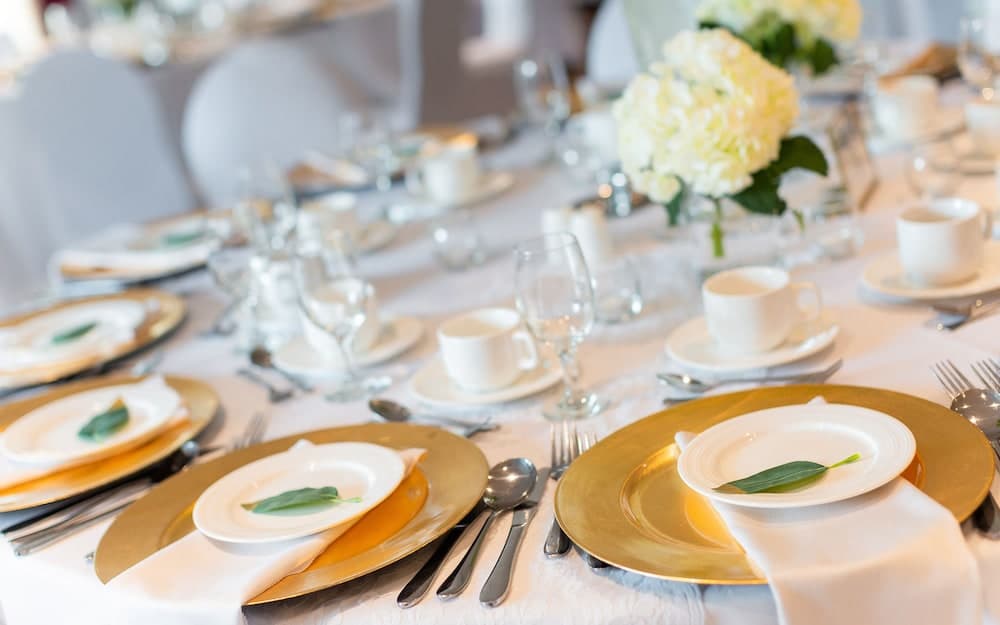 Indoor wedding