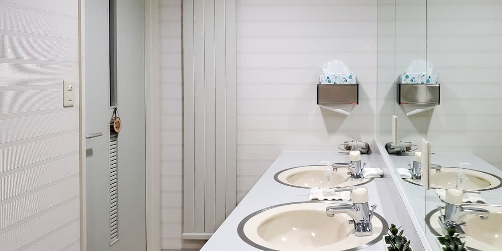 Shared bathroom