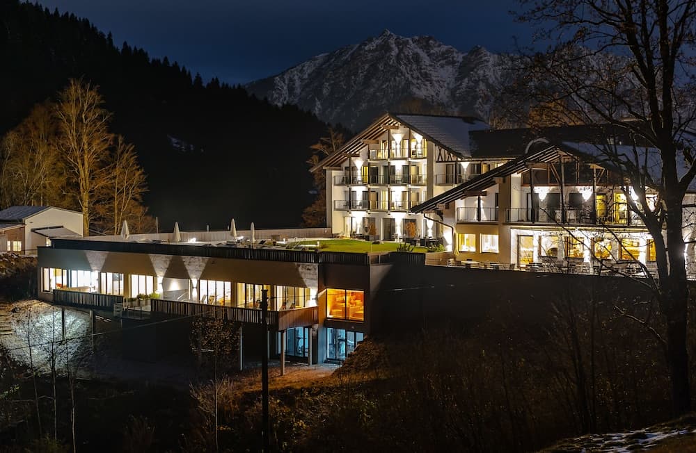 Front of property - evening/night