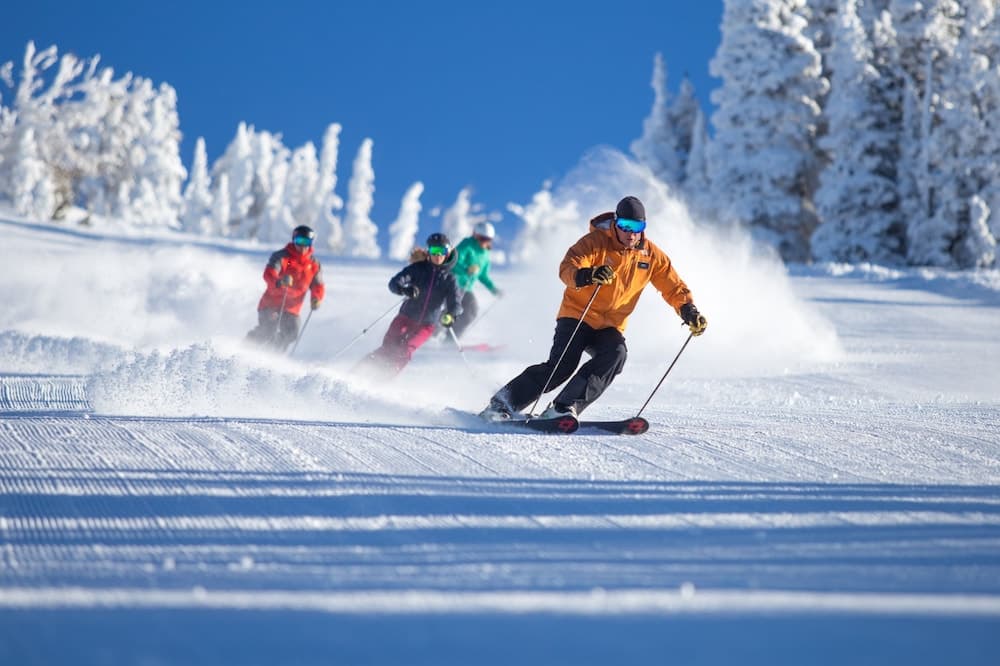 Skiing