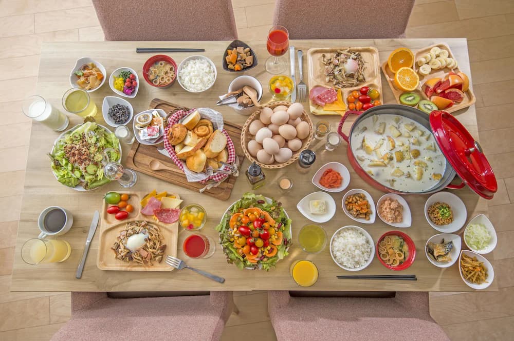 Breakfast buffet