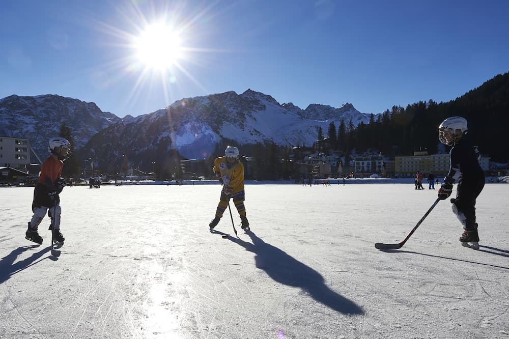 Ice skating