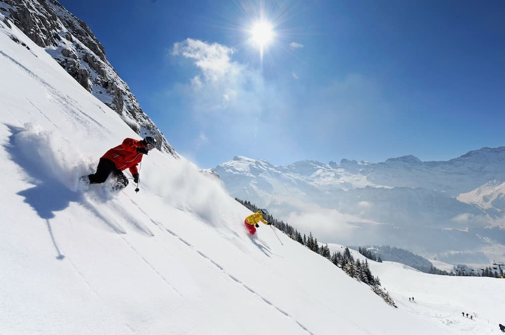 Skiing