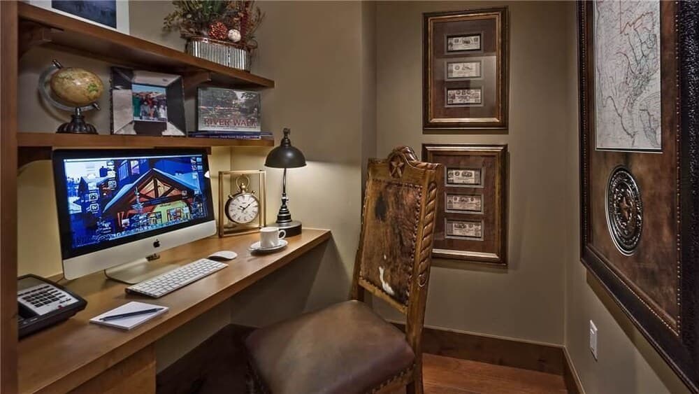 In-room business center